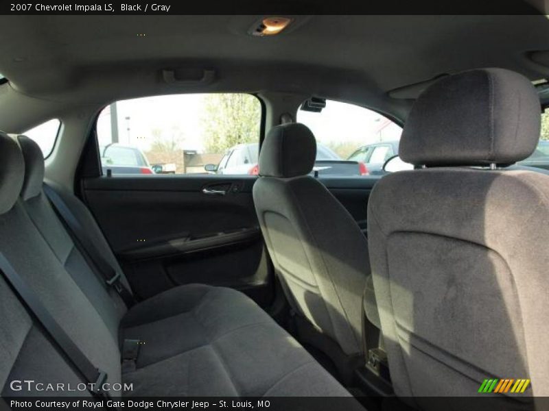 Black / Gray 2007 Chevrolet Impala LS