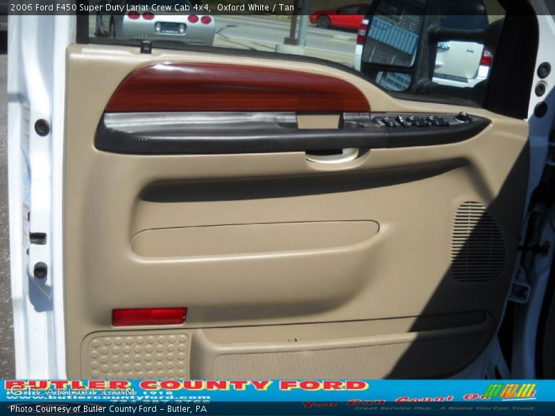 Oxford White / Tan 2006 Ford F450 Super Duty Lariat Crew Cab 4x4