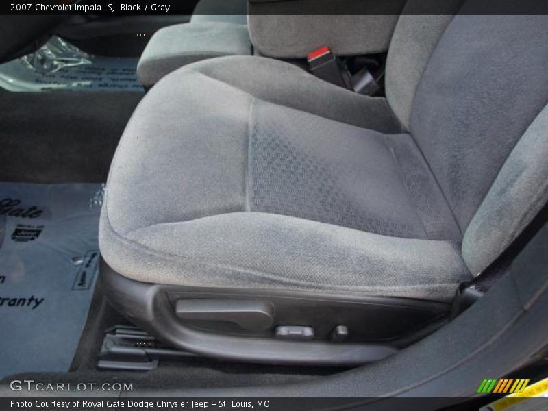 Black / Gray 2007 Chevrolet Impala LS