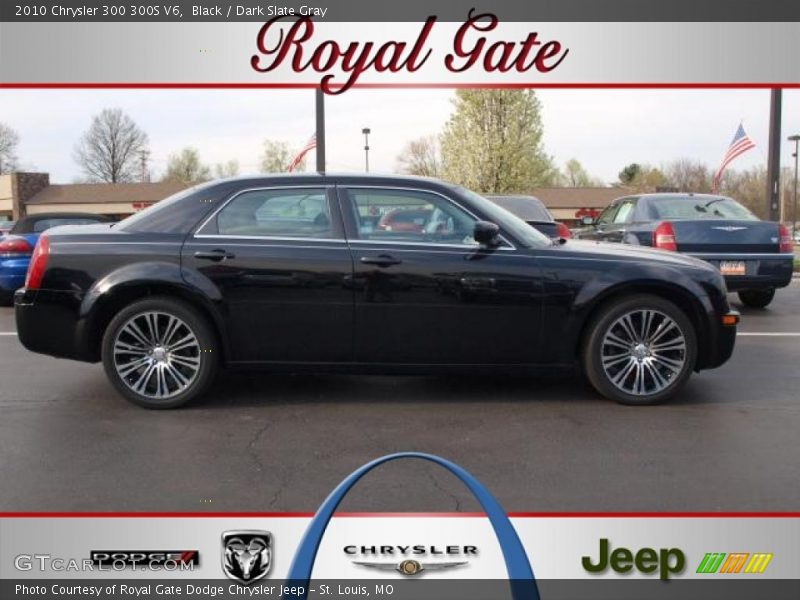 Black / Dark Slate Gray 2010 Chrysler 300 300S V6