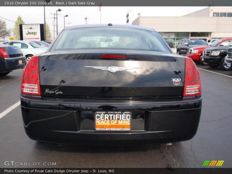 Black / Dark Slate Gray 2010 Chrysler 300 300S V6