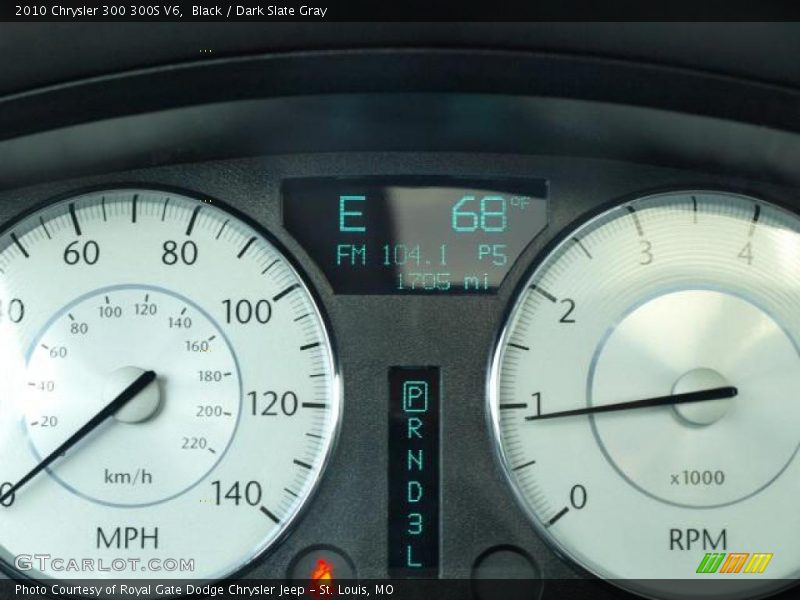 Black / Dark Slate Gray 2010 Chrysler 300 300S V6