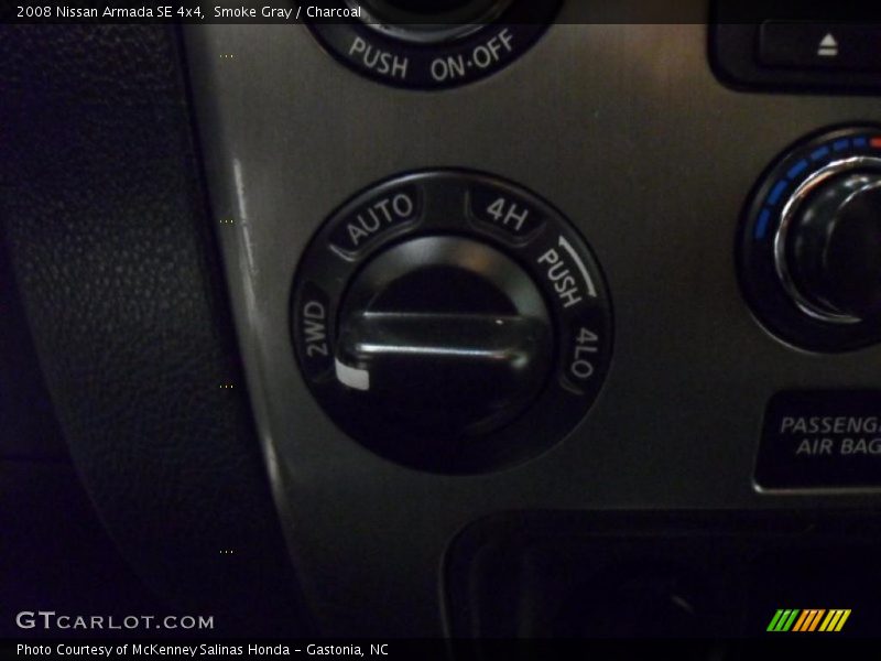 Smoke Gray / Charcoal 2008 Nissan Armada SE 4x4