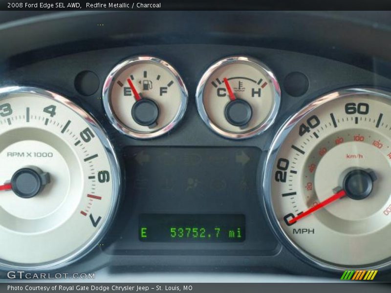 Redfire Metallic / Charcoal 2008 Ford Edge SEL AWD