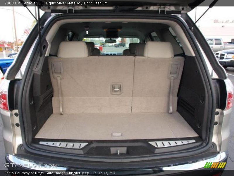 Liquid Silver Metallic / Light Titanium 2008 GMC Acadia SLT