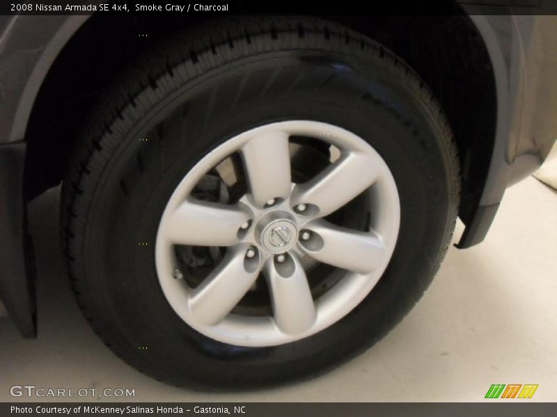 Smoke Gray / Charcoal 2008 Nissan Armada SE 4x4