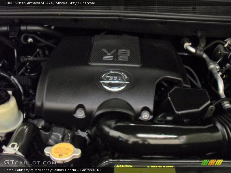 Smoke Gray / Charcoal 2008 Nissan Armada SE 4x4