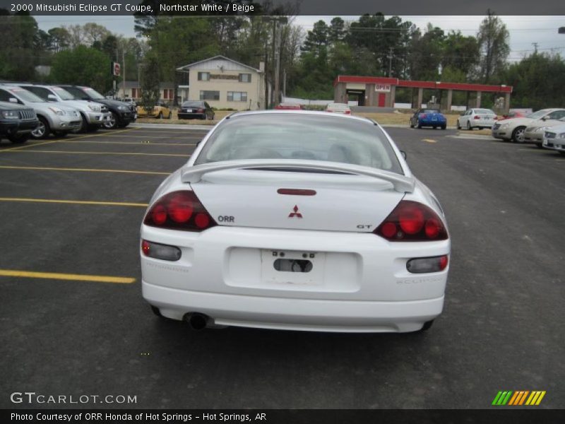 Northstar White / Beige 2000 Mitsubishi Eclipse GT Coupe