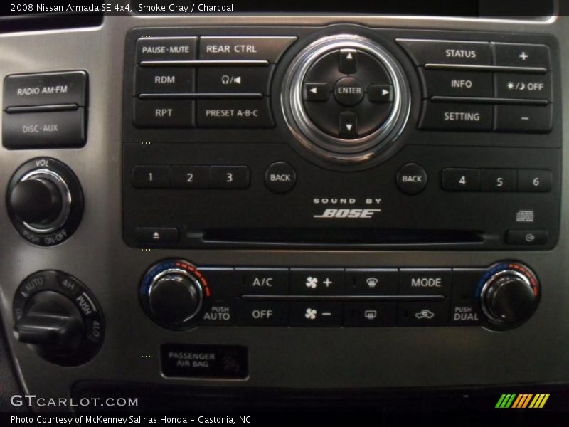 Smoke Gray / Charcoal 2008 Nissan Armada SE 4x4