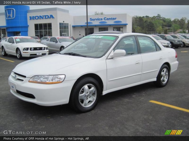 Taffeta White / Ivory 2000 Honda Accord EX V6 Sedan