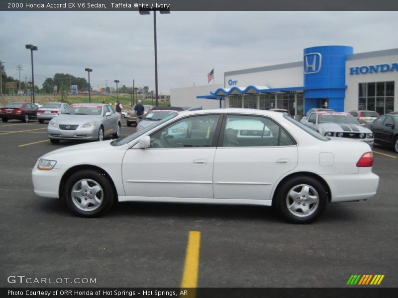 Taffeta White / Ivory 2000 Honda Accord EX V6 Sedan