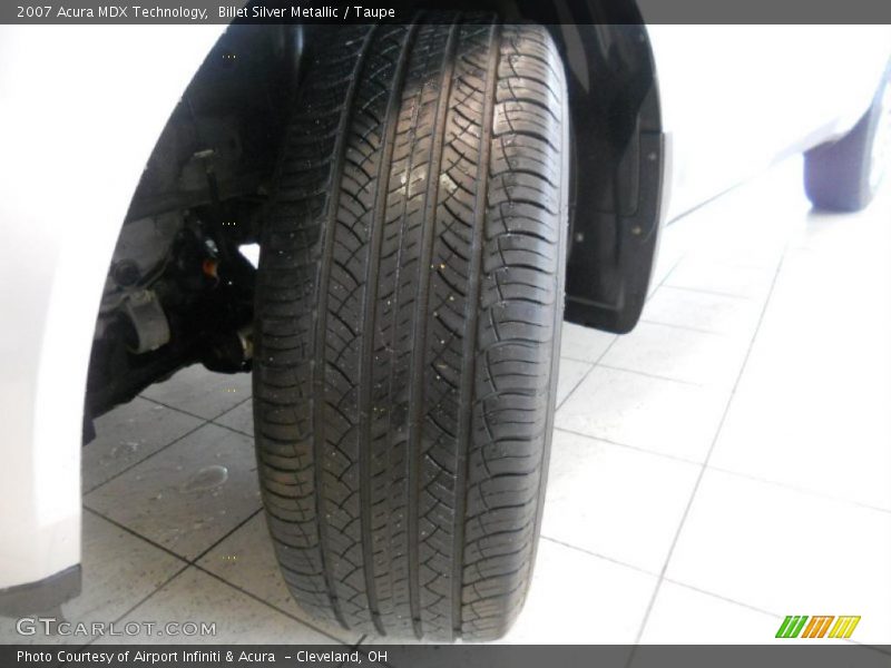 Billet Silver Metallic / Taupe 2007 Acura MDX Technology