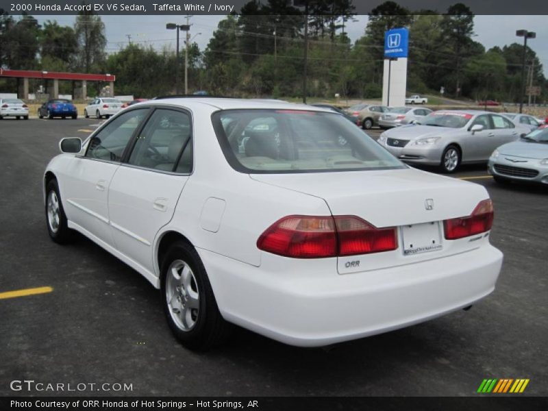 Taffeta White / Ivory 2000 Honda Accord EX V6 Sedan