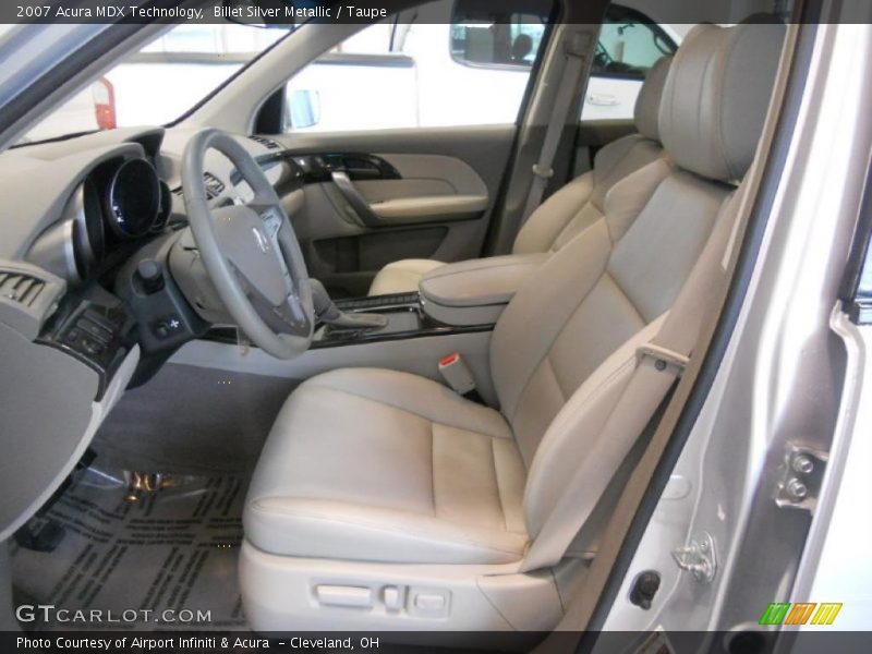 Billet Silver Metallic / Taupe 2007 Acura MDX Technology