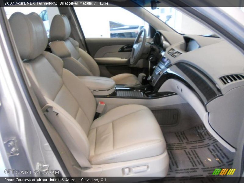 Billet Silver Metallic / Taupe 2007 Acura MDX Technology