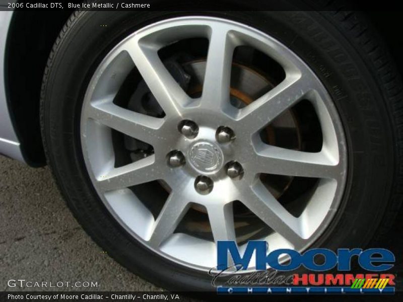 Blue Ice Metallic / Cashmere 2006 Cadillac DTS
