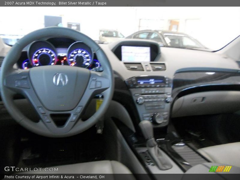 Billet Silver Metallic / Taupe 2007 Acura MDX Technology