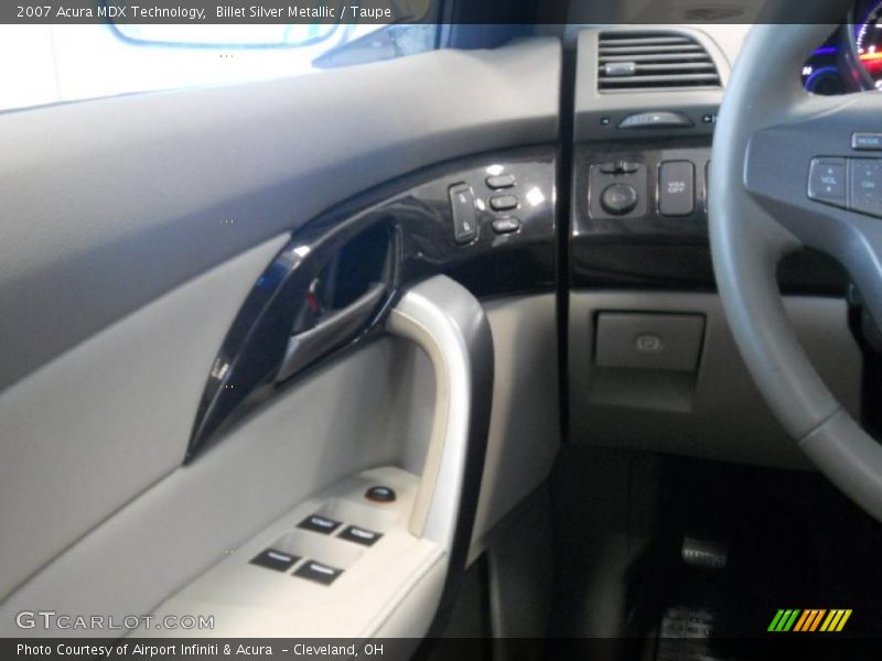 Billet Silver Metallic / Taupe 2007 Acura MDX Technology