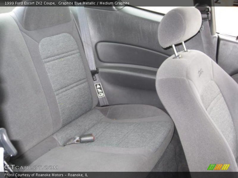  1999 Escort ZX2 Coupe Medium Graphite Interior