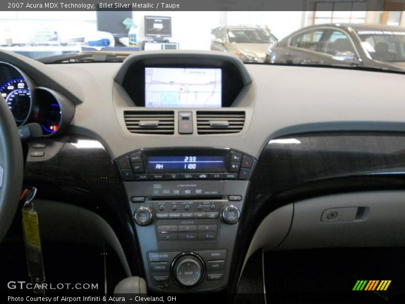 Billet Silver Metallic / Taupe 2007 Acura MDX Technology