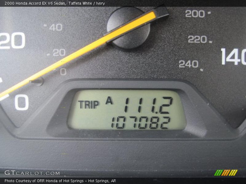 Taffeta White / Ivory 2000 Honda Accord EX V6 Sedan