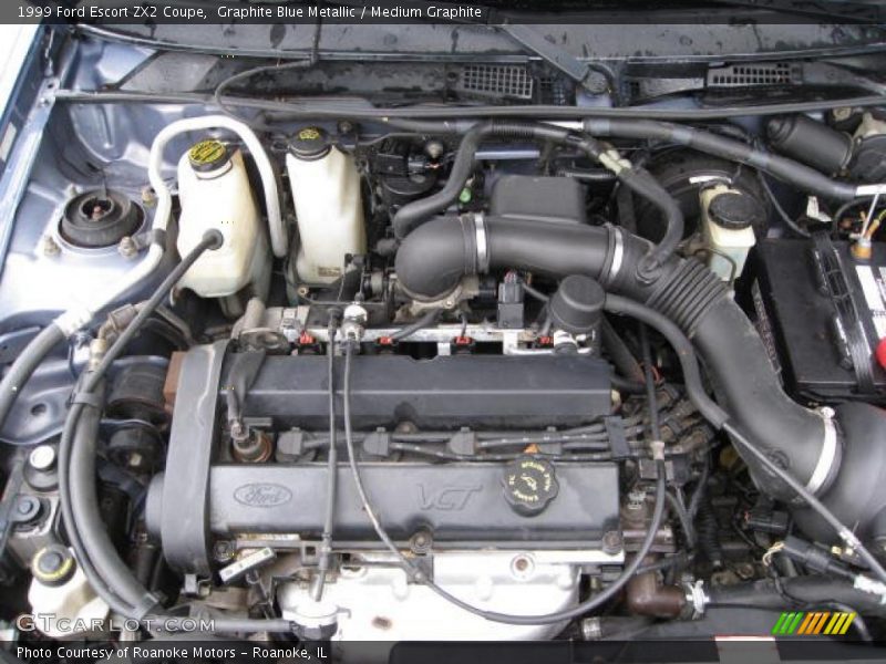  1999 Escort ZX2 Coupe Engine - 2.0 Liter DOHC 16-Valve 4 Cylinder