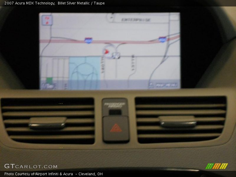 Billet Silver Metallic / Taupe 2007 Acura MDX Technology