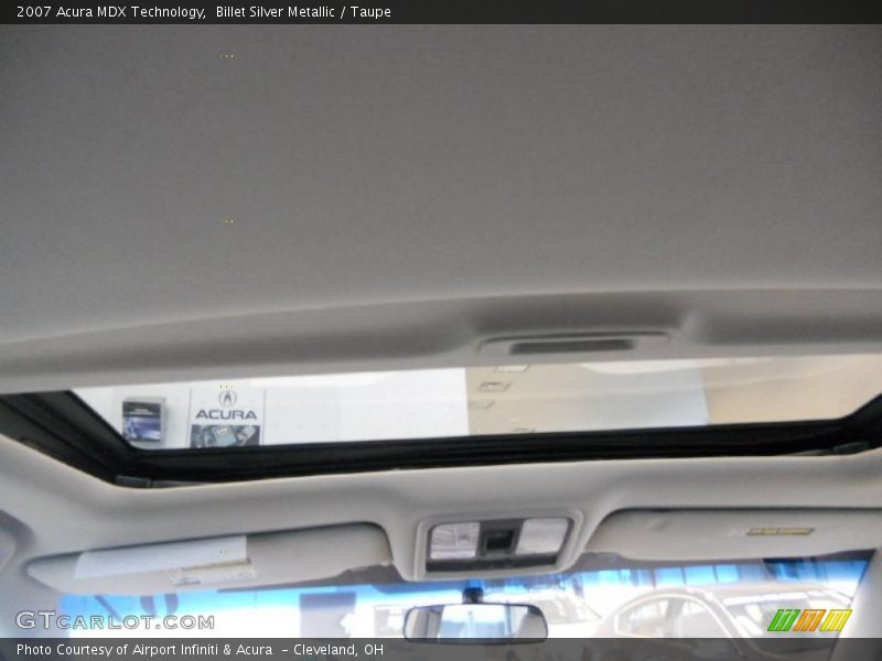 Billet Silver Metallic / Taupe 2007 Acura MDX Technology