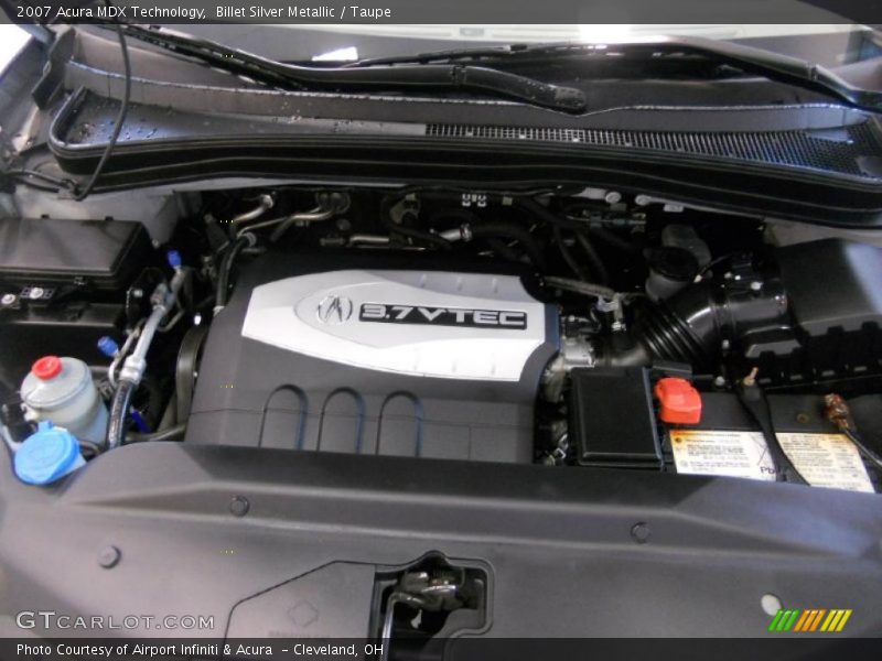 Billet Silver Metallic / Taupe 2007 Acura MDX Technology