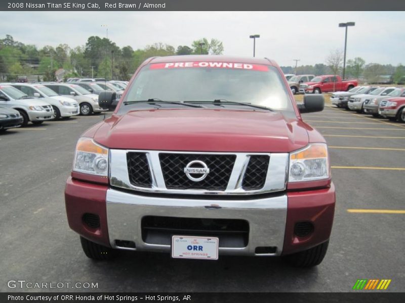 Red Brawn / Almond 2008 Nissan Titan SE King Cab