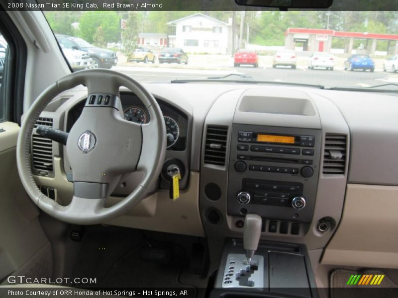 Red Brawn / Almond 2008 Nissan Titan SE King Cab