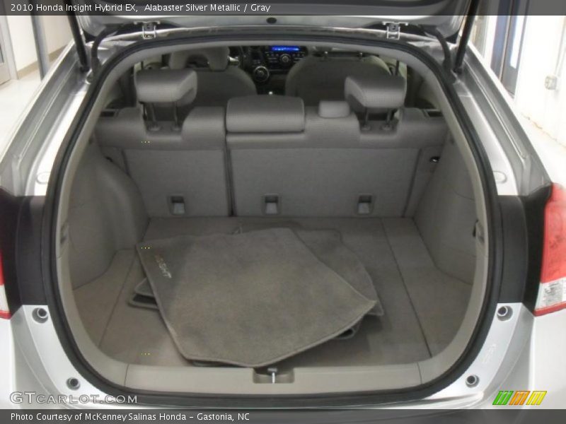Alabaster Silver Metallic / Gray 2010 Honda Insight Hybrid EX