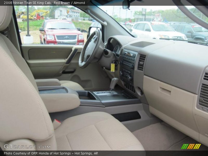 Red Brawn / Almond 2008 Nissan Titan SE King Cab