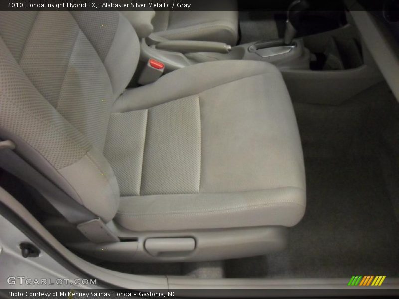 Alabaster Silver Metallic / Gray 2010 Honda Insight Hybrid EX