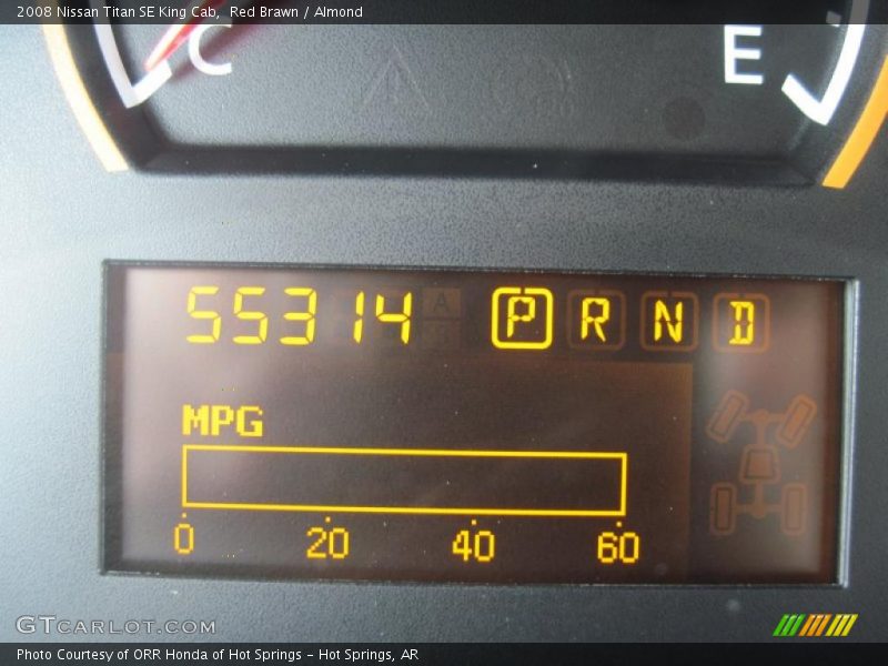 Red Brawn / Almond 2008 Nissan Titan SE King Cab