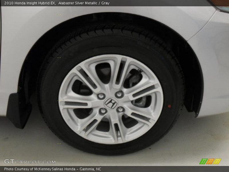 Alabaster Silver Metallic / Gray 2010 Honda Insight Hybrid EX