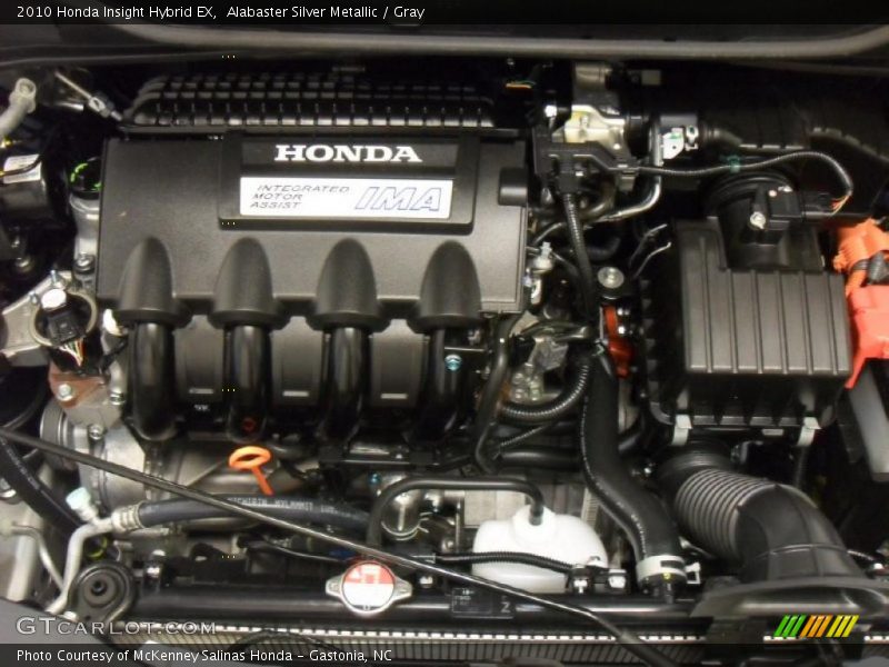 Alabaster Silver Metallic / Gray 2010 Honda Insight Hybrid EX