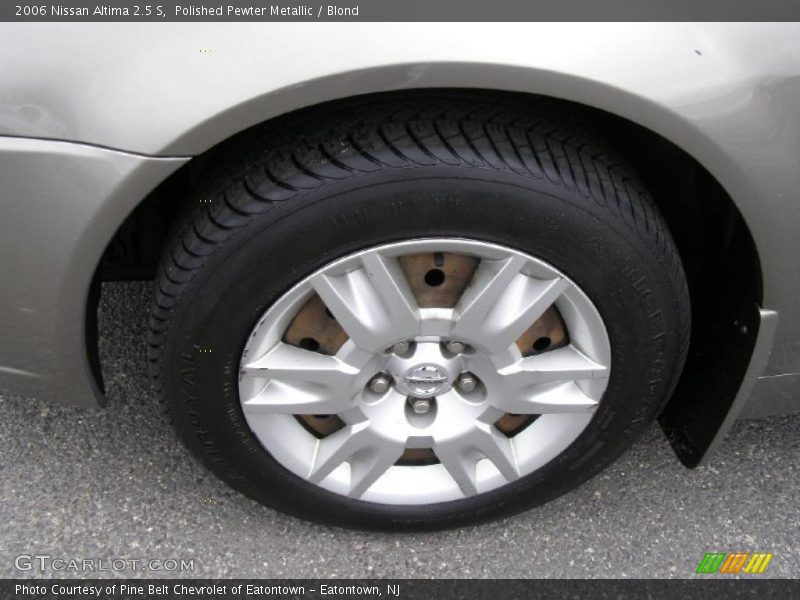 Polished Pewter Metallic / Blond 2006 Nissan Altima 2.5 S