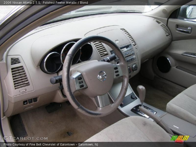 Polished Pewter Metallic / Blond 2006 Nissan Altima 2.5 S