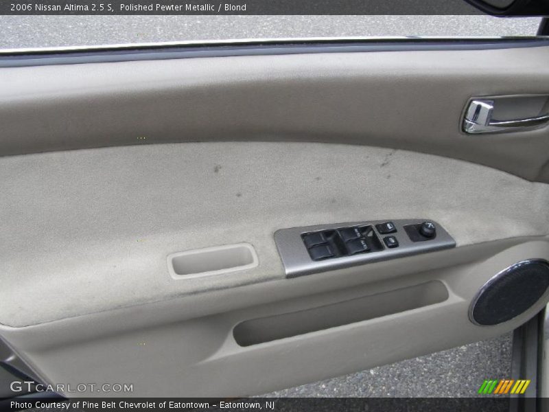 Polished Pewter Metallic / Blond 2006 Nissan Altima 2.5 S
