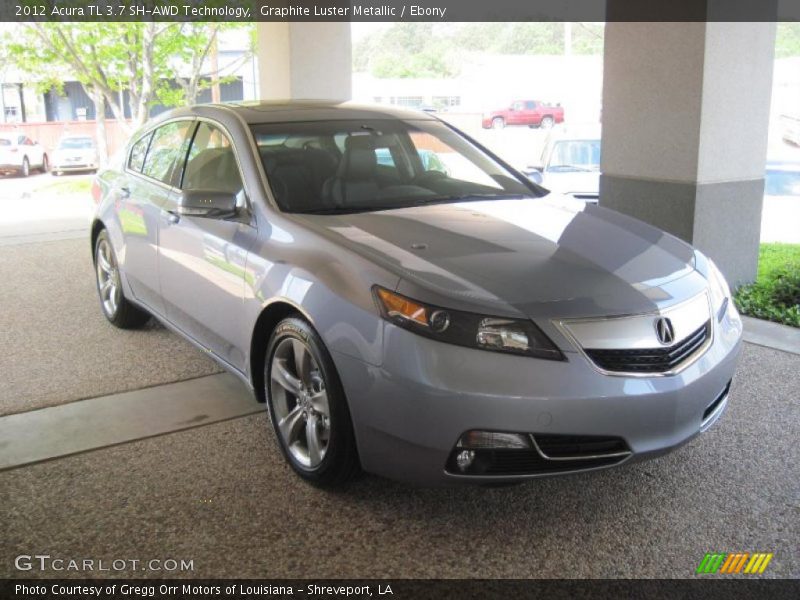 Graphite Luster Metallic / Ebony 2012 Acura TL 3.7 SH-AWD Technology