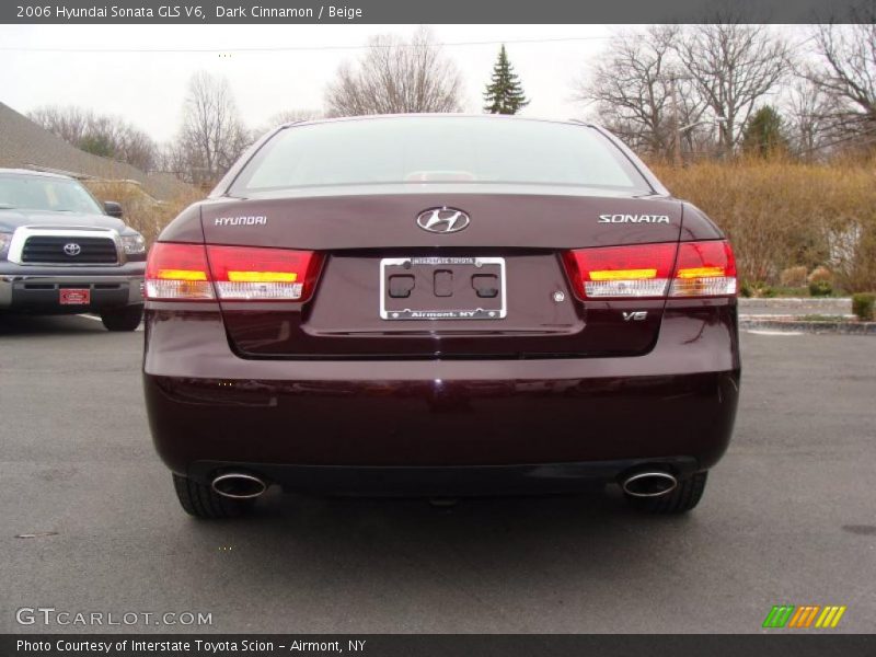 Dark Cinnamon / Beige 2006 Hyundai Sonata GLS V6