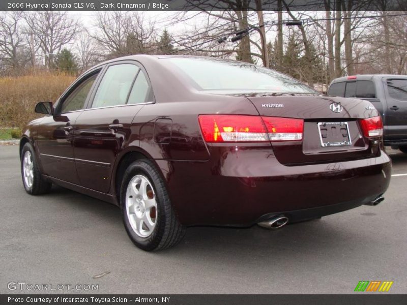 Dark Cinnamon / Beige 2006 Hyundai Sonata GLS V6
