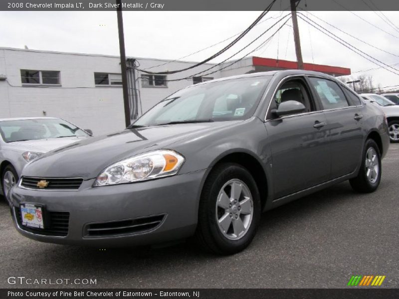 Dark Silver Metallic / Gray 2008 Chevrolet Impala LT