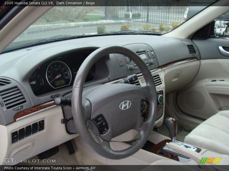 Dark Cinnamon / Beige 2006 Hyundai Sonata GLS V6