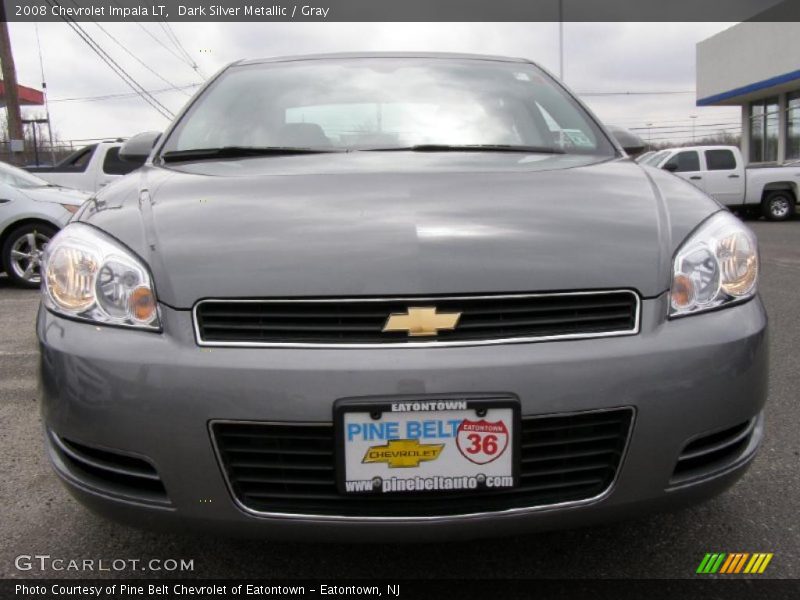Dark Silver Metallic / Gray 2008 Chevrolet Impala LT