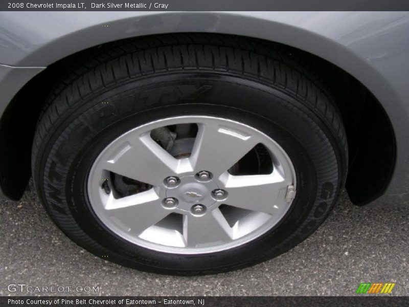Dark Silver Metallic / Gray 2008 Chevrolet Impala LT