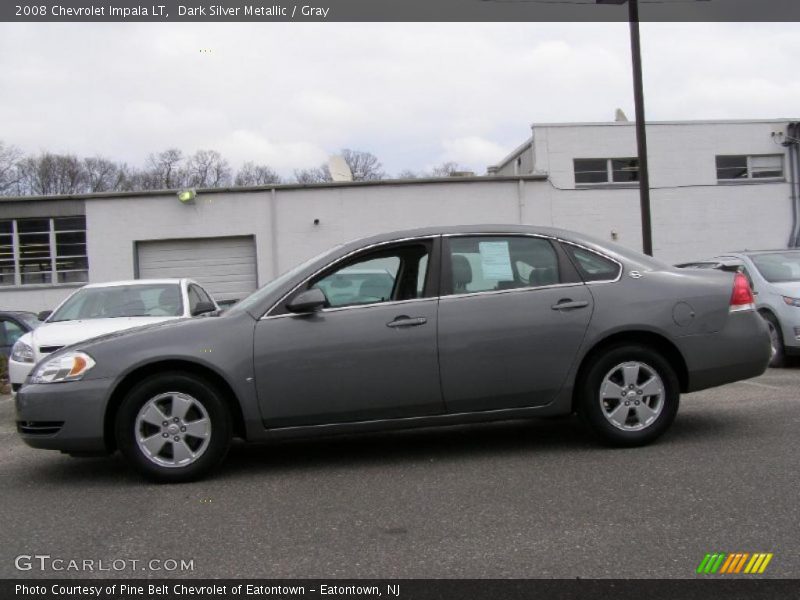 Dark Silver Metallic / Gray 2008 Chevrolet Impala LT