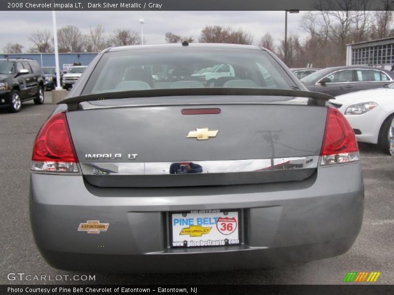 Dark Silver Metallic / Gray 2008 Chevrolet Impala LT