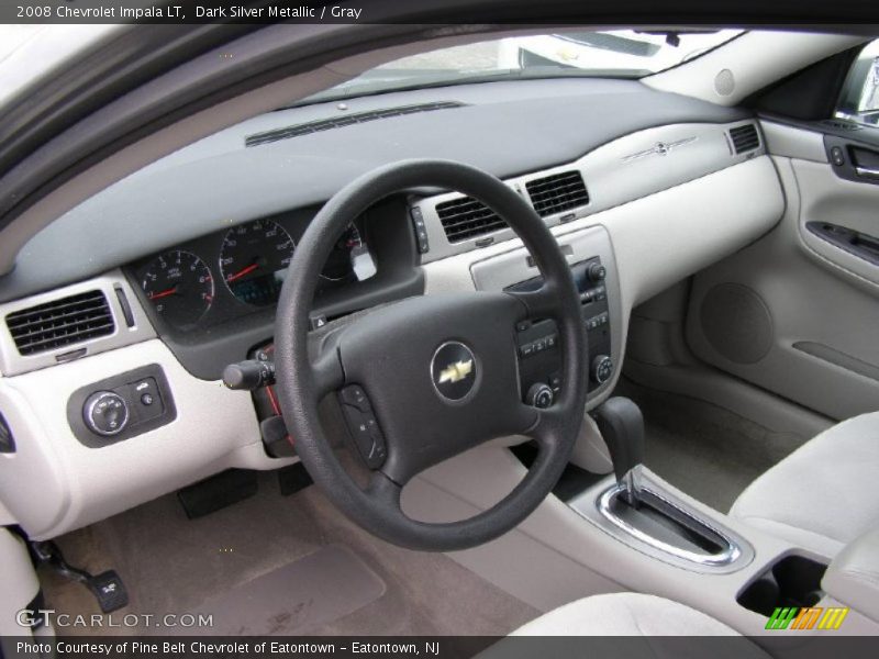 Dark Silver Metallic / Gray 2008 Chevrolet Impala LT